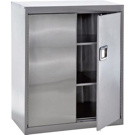 freestanding stainless steel cabinets|stainless steel storage cabinets clearance.